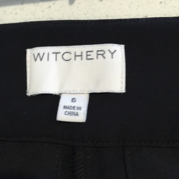 Witchery black ankle dress pant. Size6 - Picture 5 of 5